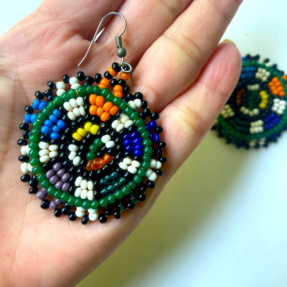 Native Style Earrings Handcrafted. - image 3